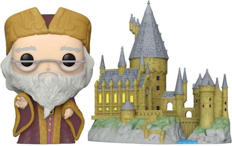 Фигурка Funko Town: Harry Potter 20th Anniversary Dumbledore with Hogwarts Дамблдор Хогвартс фанко 27