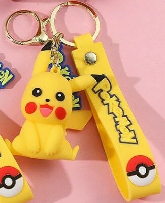 Брелок підвіска на рюкзак Пікачу Покемон Pokemon Pikachu 3D Keychain Anime Backpack Брелок підвіска на рюкзак Пікачу Покемон Pokemon Pikachu 3D Keychain Anime Backpack