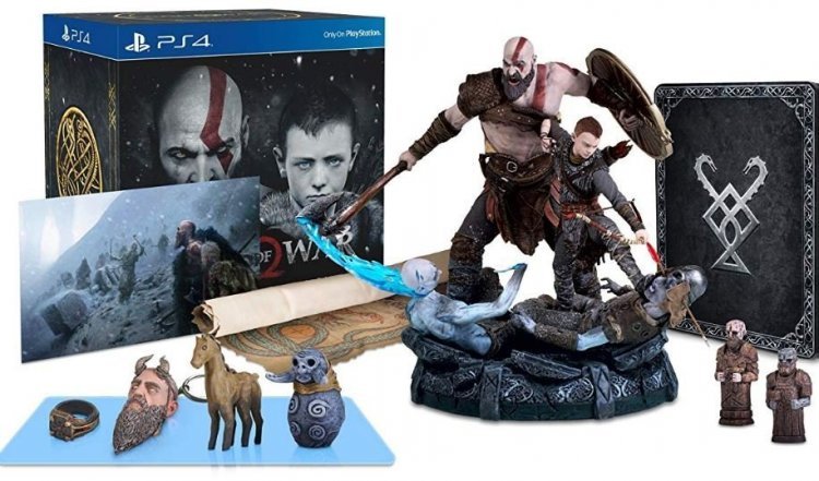 Статуетка God of War 4: KRATOS and ATREUS STATUE Collectors Edition