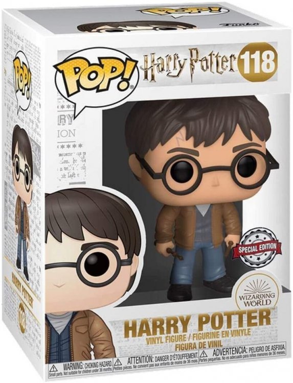 Фігурка Funko Pop: Harry with Two Wands Гаррі Поттер фанко (Exclusive) 118