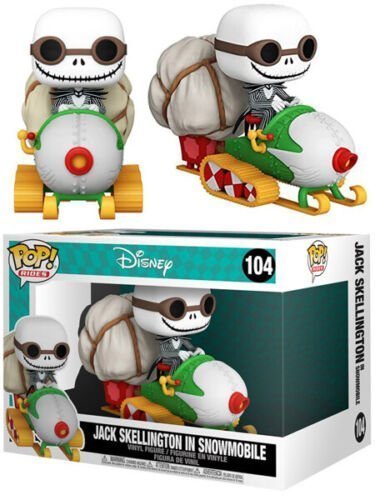 Фигурка Funko Ride: Nightmare Before Christmas - Jack and Snowmobile Кошмар перед Рождеством 104