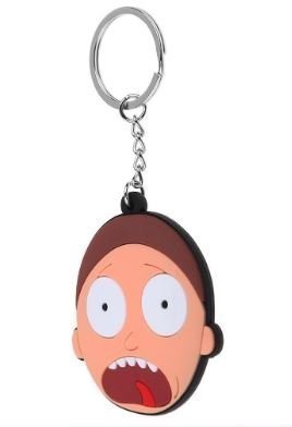 Брелок Рік і Морті Rick And Morty №10 Двосторонній Об'ємний 3D брелок