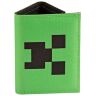 Кошелёк JINX Minecraft Pocket Creeper Tri-Fold Nylon Wallet Кошелёк JINX Minecraft Pocket Creeper Tri-Fold Nylon Wallet