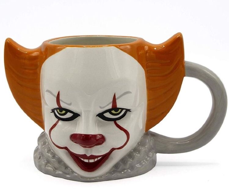 Кухоль Funko Pennywise IT Ceramic 3D Sculpted Mug чашка фанко Воно 473 мл.