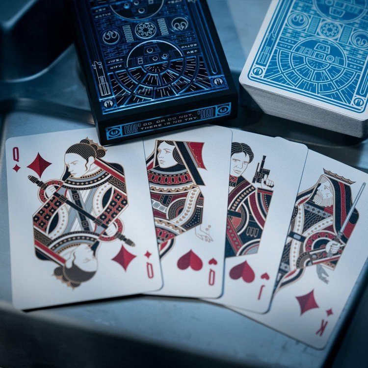 Игральные карты Star Wars Playing Cards - Light Side (Blue) Игральные карты Star Wars Playing Cards - Light Side (Blue)