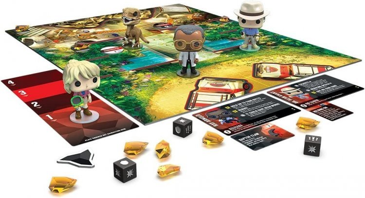 Настільна гра Funkoverse: Jurassic Park Фанко Парк Юрського періоду 100 Настільна гра Funkoverse: Jurassic Park Фанко Парк Юрського періоду 100