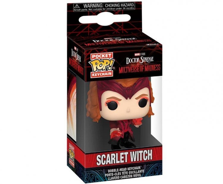 Брелок Funko Pocket Pop Marvel Scarlet Witch Фанко Червона Відьма