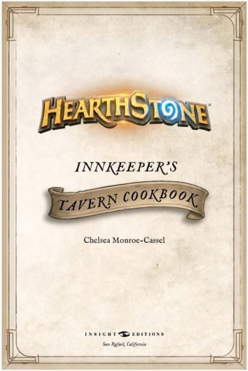 Книга Hearthstone: Innkeepers Tavern Cookbook (Тверда палітурка) (Eng)
