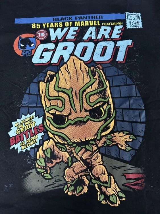 Футболка Funko Marvel "We Are Groot" Black Panther Collector Corps T-Shirt фанко Грут (розмір L)