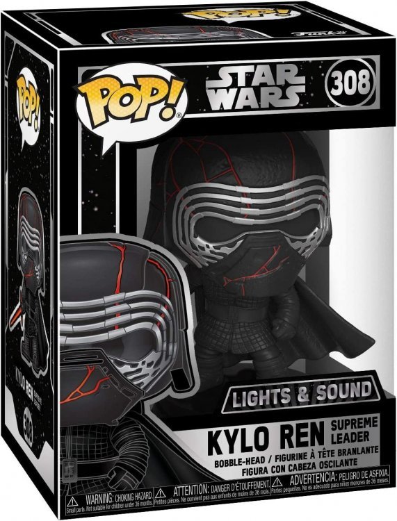 Фігурка Funko Pop Star Wars: Rise of The Skywalker - Kylo Ren фанко Кайло Рен (Світло та Звук) 308 Фігурка Funko Pop Star Wars: Rise of The Skywalker - Kylo Ren фанко Кайло Рен (Світло та Звук) 308