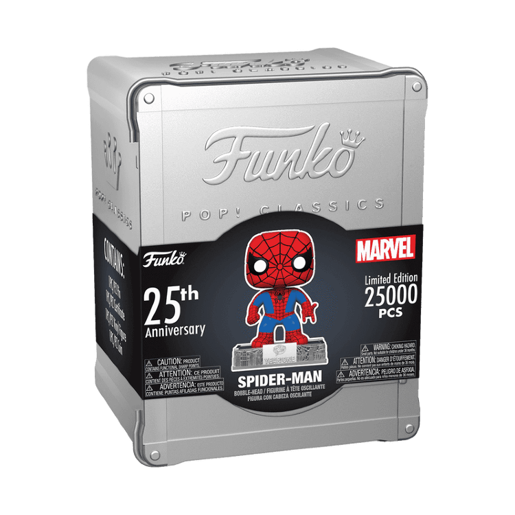 Набор Funko Marvel SpiderMan 25th Anniversary Человек паук фанко Limited Edition метал.бокс Набор Funko Marvel SpiderMan 25th Anniversary Человек паук фанко Limited Edition метал.бокс