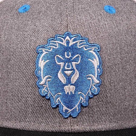 Кепка JINX World of Warcraft - Stand As One Snap Back Hat Бейсболка Альянс Кепка JINX World of Warcraft - Stand As One Snap Back Hat Бейсболка Альянс