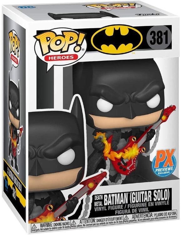 Фігурка Funko DC Heroes: Death Metal Batman with Guitar Solo