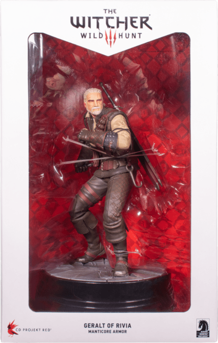 Фигурка Dark Horse Witcher 3 Wild Hunt Geralt Manticore (Ведьмак Геральт в сете Маньтикоры)		