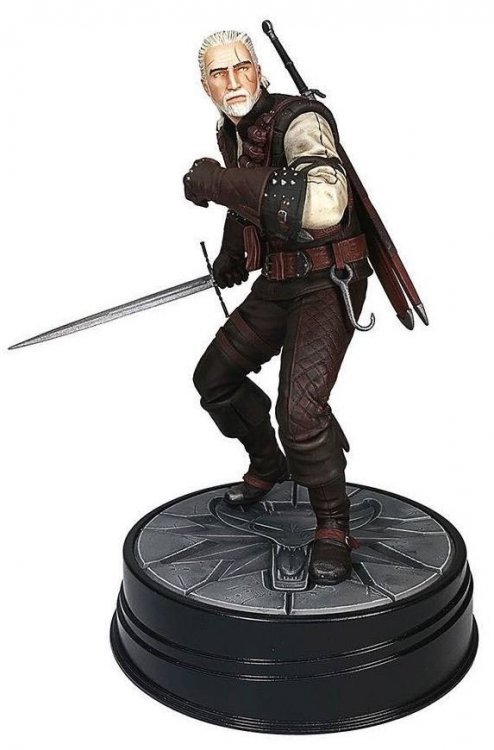 Фигурка Dark Horse Witcher 3 Wild Hunt Geralt Manticore (Ведьмак Геральт в сете Маньтикоры)		