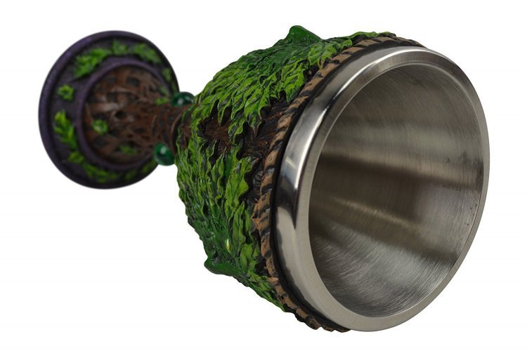 Кубок Game of Thrones Wine Goblet - Weirwood Green Face Кубок Game of Thrones Wine Goblet - Weirwood Green Face