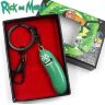 Брелок Рик и Морти Rick And Morty 3D + подарочный бокс №3
