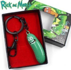 Брелок Рік і Морті Rick And Morty 3D + подарунковий бокс №3