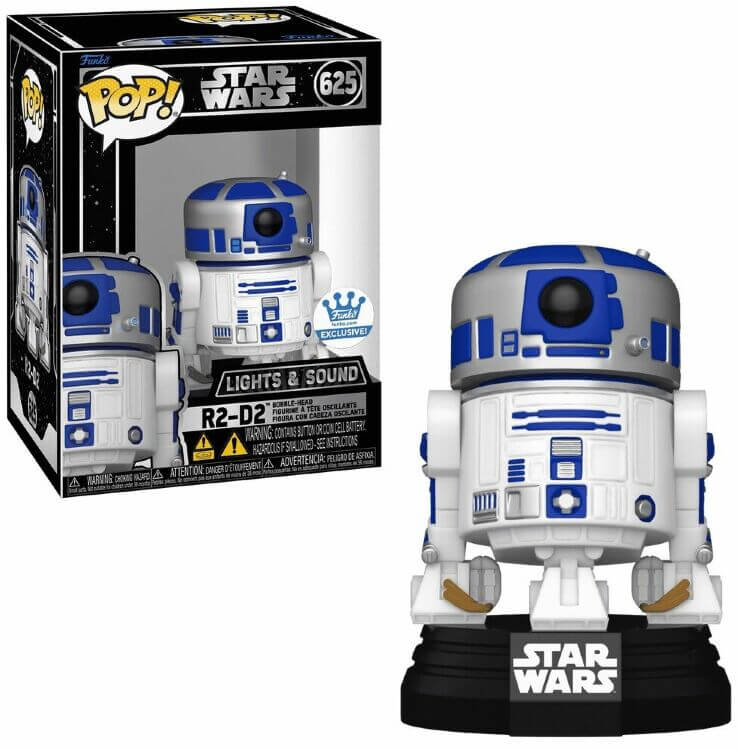 Фигурка Funko Star Wars R2-D2 Lights and Sounds Фанко Р2-Д2 Exclusive 625