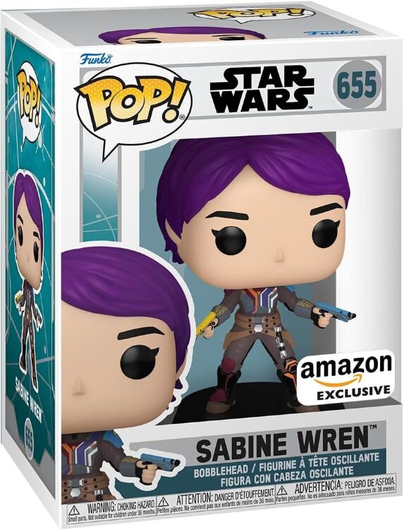 Фігурка Funko Star Wars: Sabine Wren Фанко Сабін Врен Amazon Exclusive 655 Фігурка Funko Star Wars: Sabine Wren Фанко Сабін Врен Amazon Exclusive 655