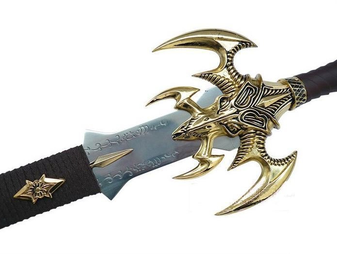 World of Warcraft Dark Elves Sword 1: 1 Full Metal Replica 