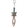 Брелок DOTA 2 Butterfly Sword Дота 2 меч метал колір бронза 6 см. 