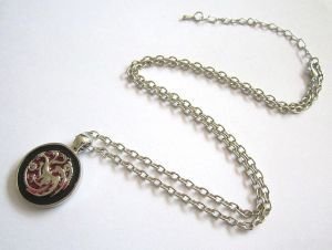 Медальйон Game of Thrones House Targaryen Медальйон Game of Thrones House Targaryen