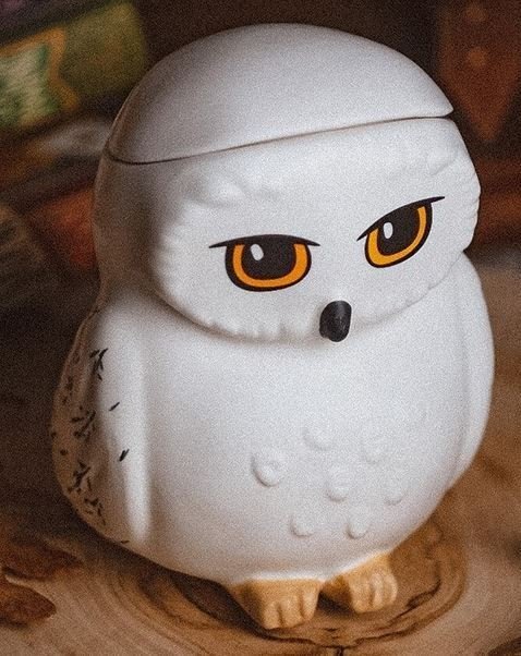 Чашка Harry Potter Hedwig Owl Shaped Mug (Гаррі Поттер Гедвига) Букля