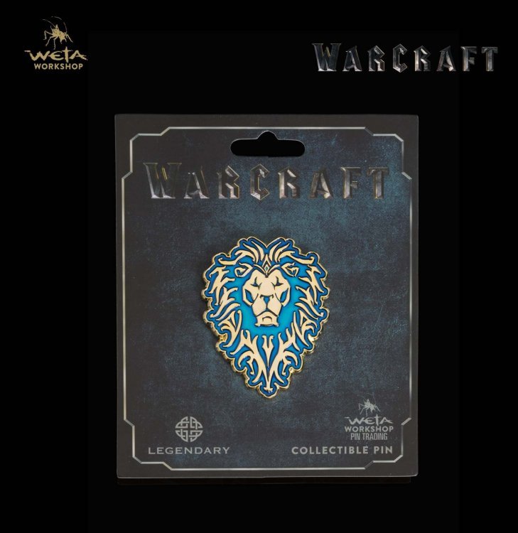 Значок Warcraft - Alliance collectible Pin - Alliance Icon