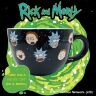Кружка Rick and Morty Heads Line Up Ceramic Mug Чашка Рик и Морти 650 мл Кружка Rick and Morty Heads Line Up Ceramic Mug Чашка Рик и Морти 650 мл