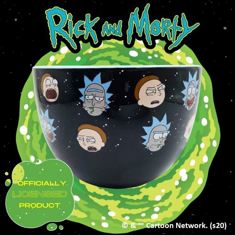 Кружка Rick and Morty Heads Line Up Ceramic Mug Чашка Рік та Морті 650 мл Кружка Rick and Morty Heads Line Up Ceramic Mug Чашка Рік та Морті 650 мл