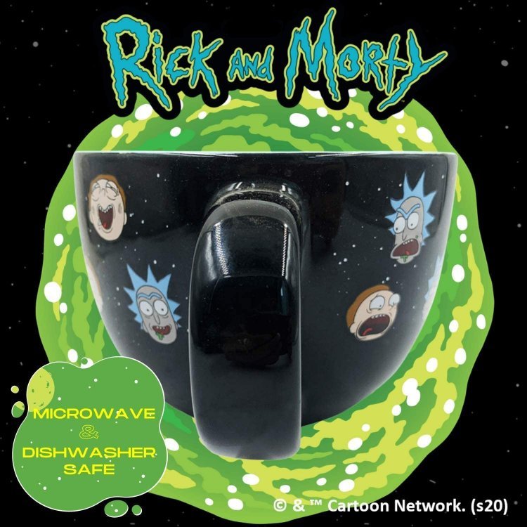 Кружка Rick and Morty Heads Line Up Ceramic Mug Чашка Рік та Морті 650 мл Кружка Rick and Morty Heads Line Up Ceramic Mug Чашка Рік та Морті 650 мл