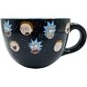 Кружка Rick and Morty Heads Line Up Ceramic Mug Чашка Рик и Морти 650 мл Кружка Rick and Morty Heads Line Up Ceramic Mug Чашка Рик и Морти 650 мл