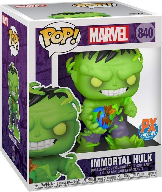 Фігурка Marvel Super Heroes: The Immortal Hulk 6" Deluxe Figure Халк фанко (PX Exclusive) 840