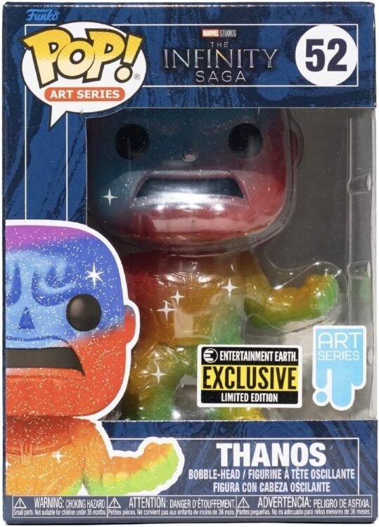 Фігурка Funko Pop Artist Series: Marvel Infinity Saga - Thanos (EE Exclusive) фанко Танос 52