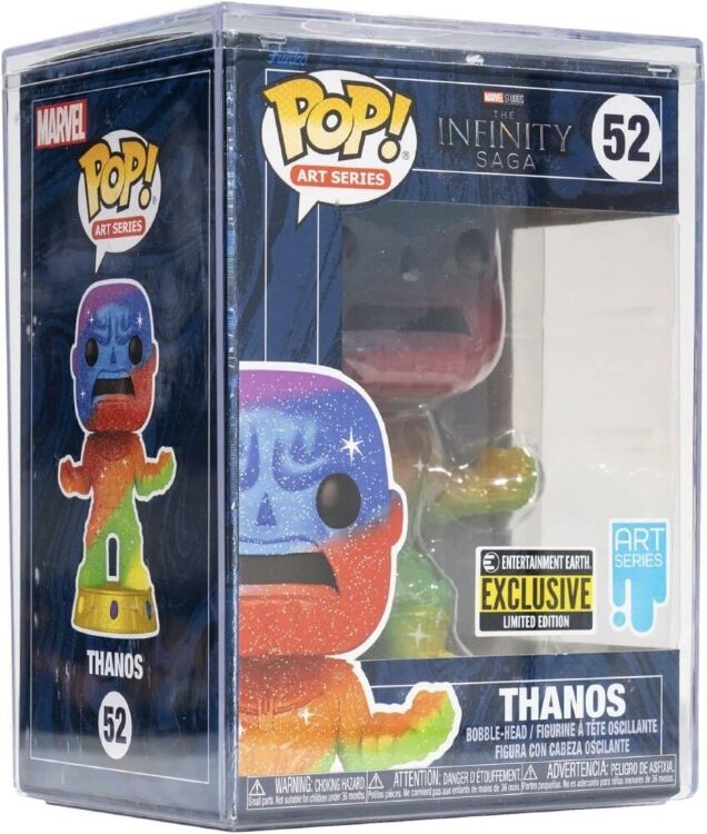Фігурка Funko Pop Artist Series: Marvel Infinity Saga - Thanos (EE Exclusive) фанко Танос 52