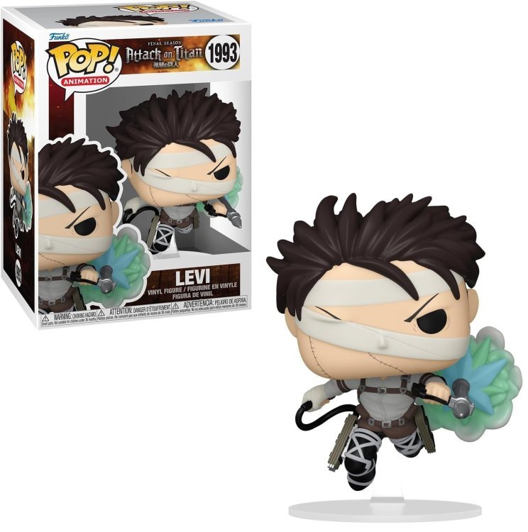 Фигурка Funko Attack on Titan Levi Атака Титанов фанко Леви 1993