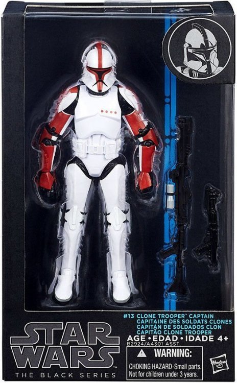 Фігурка Star Wars Black Series CLONE TROOPER captain Figure Фігурка Star Wars Black Series CLONE TROOPER captain Figure