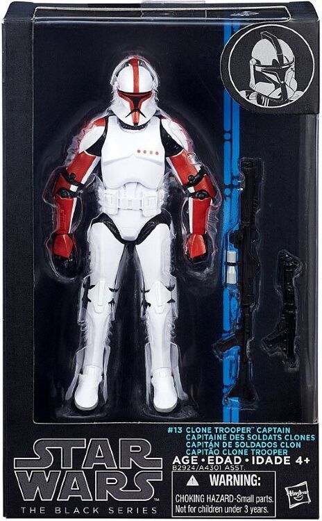 Фигурка Star Wars Black Series CLONE TROOPER captain Figure