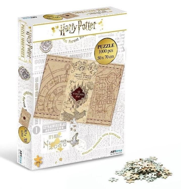Пазл Гаррі Поттер Harry Potter Puzzle Marauders Map (Карта Мародерів 1000 деталей)