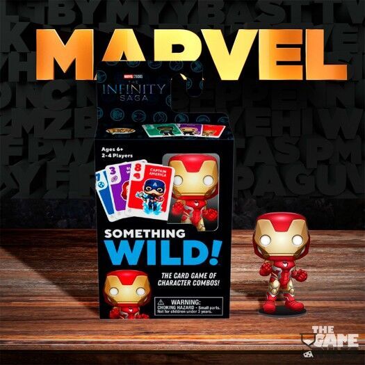 Настільна гра Funko Something Wild Card Game Iron Man Карткова гра Залізна людина Настільна гра Funko Something Wild Card Game Iron Man Карткова гра Залізна людина