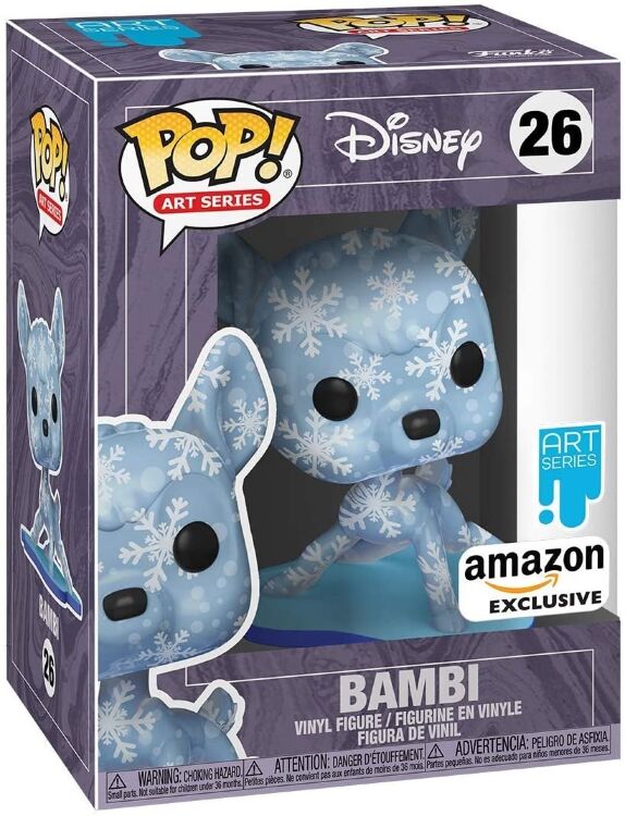 Фігурка Funko Pop Artist Series: Disney - Bambi фанко Дісней Бембі (Amazon Exclusive) 26