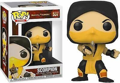 Фигурка Funko Pop Mortal Kombat Scorpion Фанко Мортал комбат Скорпион 537