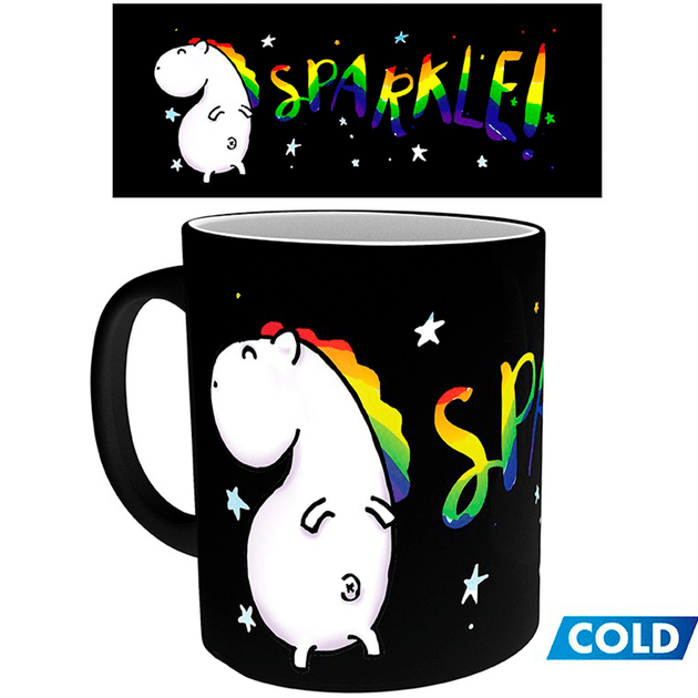 Чашка хамелеон Unicorn Sparkle Єдиноріг 320 мл Чашка хамелеон Unicorn Sparkle Єдиноріг 320 мл