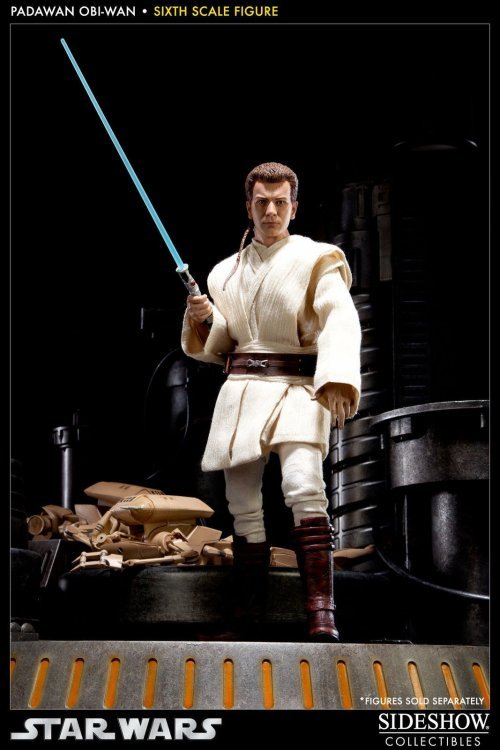 Фігурка Star Wars Jedi Padawan Obi-Wan Kenobi 32 cm (Sideshow) Фігурка Star Wars Jedi Padawan Obi-Wan Kenobi 32 cm (Sideshow)
