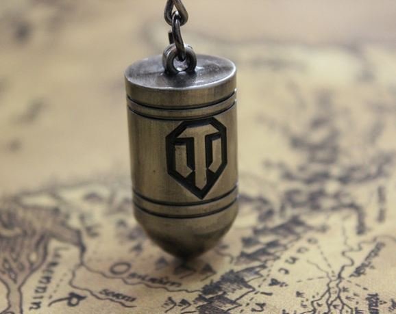Брелок World of Tanks Bullet метал
