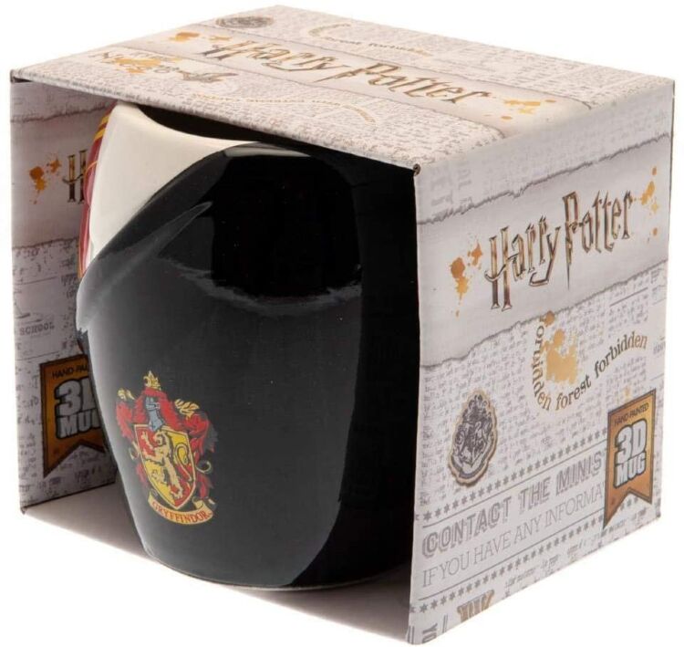 Кружка 3D Harry Potter Gryffindor Uniform Mug 500 ml чашка Гарри Поттер униформа