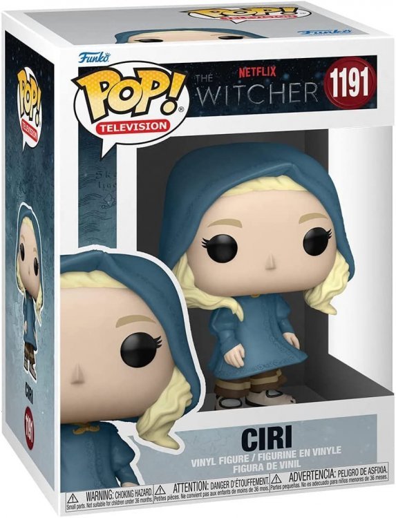 Фігурка Funko Pop Відьмак Witcher Ciri Цирі фанко 1191 Фігурка Funko Pop Відьмак Witcher Ciri Цирі фанко 1191