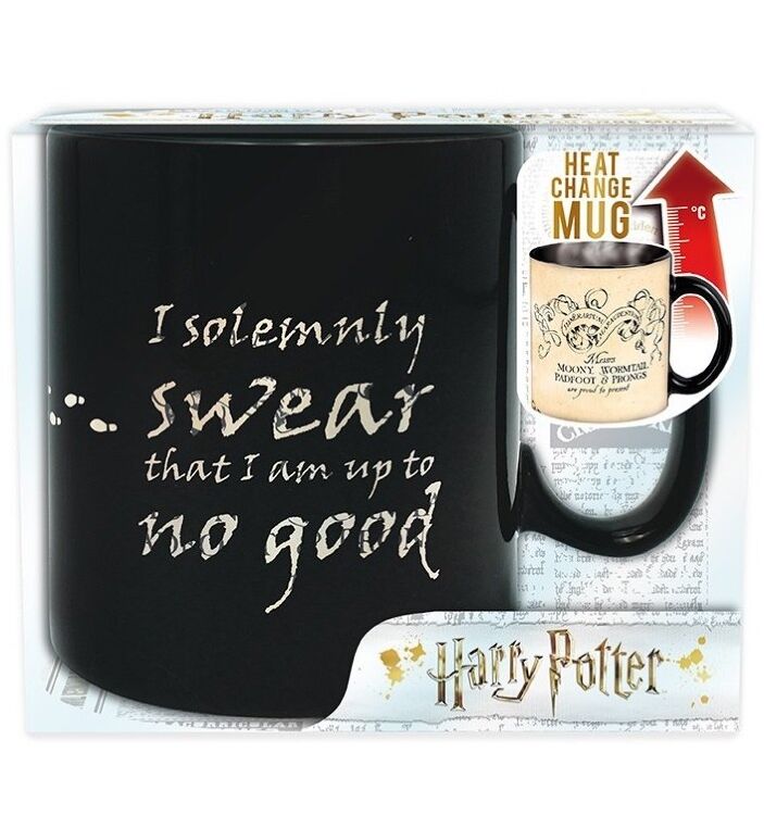 Чашка хамелеон Harry Potter Marauders Map Mug Гаррі Поттер Карта Мародерів Кружка 460 мл