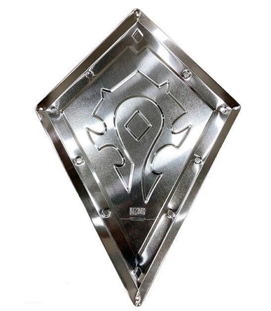 Табличка металева Blizzard World of Warcraft Horde Shield Варкрафт Орда 35x25 см Табличка металева Blizzard World of Warcraft Horde Shield Варкрафт Орда 35x25 см